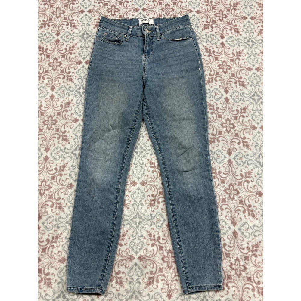 Denizen from Levi's Mid Rise Skinny Jeans Medium Wash Blue Denim 2S 26x28